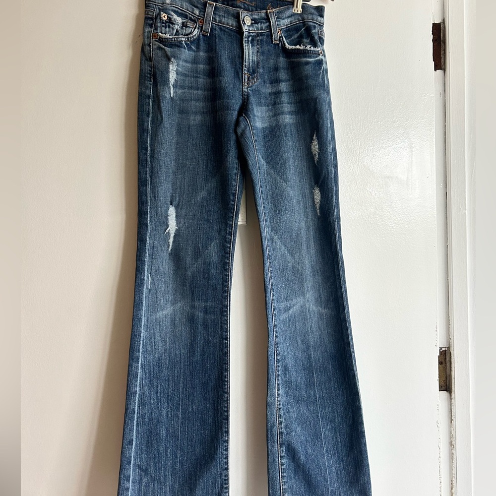 7 For All Mankind Distressed Jeans